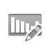 pencil, Bars, volume, Audio DarkGray icon