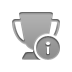 Info, trophy DarkGray icon