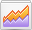 chart, Ascending, graph WhiteSmoke icon