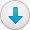 button, Down WhiteSmoke icon