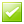 square, Badge, Check YellowGreen icon