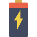 full battery, technology, Battery Level, battery status, Battery DarkSlateGray icon