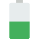Battery, technology, Battery Level, full battery, battery status Lavender icon