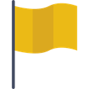 flag, Nation, Maps And Flags, Peace, Country, symbol Goldenrod icon