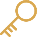 Key, password, Door Key, Passkey, Tools And Utensils, pass, Access Black icon