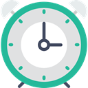 Tools And Utensils, time, Clock, timer, alarm clock Gainsboro icon