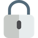padlock, security, Lock, secure, locked, Tools And Utensils Silver icon