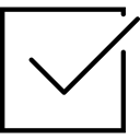 check mark, Checked, option, interface, tick, checking Black icon