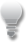 bulb Black icon