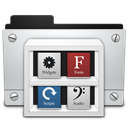 Library Black icon