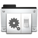 system Black icon