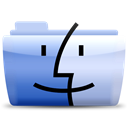 Finder Black icon