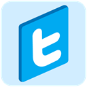 twitter Lavender icon