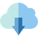 Multimedia Option, Cloud computing, Multimedia, interface, Data, storage SkyBlue icon