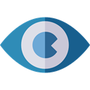 Eye, show, Multimedia Option, Ophthalmology, optical, Body Part, Multimedia Black icon