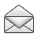 mail, open DimGray icon