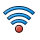 wireless, signal MidnightBlue icon