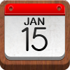 Calendar Sienna icon