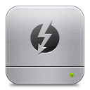 thunderbolt DarkGray icon