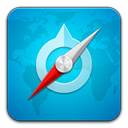 safari SteelBlue icon