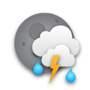 tstorm, night Gray icon