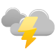 thunderstorm Silver icon