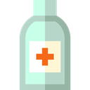 Healing, medical, Alcohol, Health Care, Desinfectant, Hygienic Silver icon