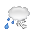 Snow, Rain Gainsboro icon