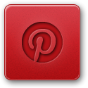 Pintrest Firebrick icon