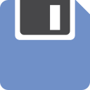 Diskette CornflowerBlue icon