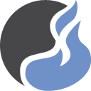 Burn, Blu, ray CornflowerBlue icon