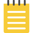 notepad Goldenrod icon