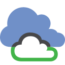 Cloud CornflowerBlue icon