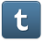 Tumblr SteelBlue icon