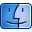 Finder MidnightBlue icon