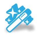 mono, Super DodgerBlue icon