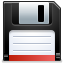 Floppy DarkSlateGray icon