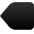 pin, Left Black icon