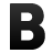 Bold, Font Black icon