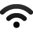signal, wireless Black icon
