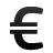 cur, Euro Black icon