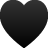 Heart DarkSlateGray icon