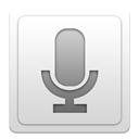 search, voice Gainsboro icon
