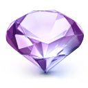 Artdesigner, diamond, Lv Lavender icon