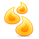 Flame Black icon