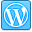 Wordpress LightSkyBlue icon