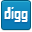 Digg DarkCyan icon
