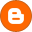 blogger, variation OrangeRed icon