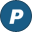 paypal, variation Teal icon
