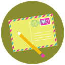 writehome OliveDrab icon